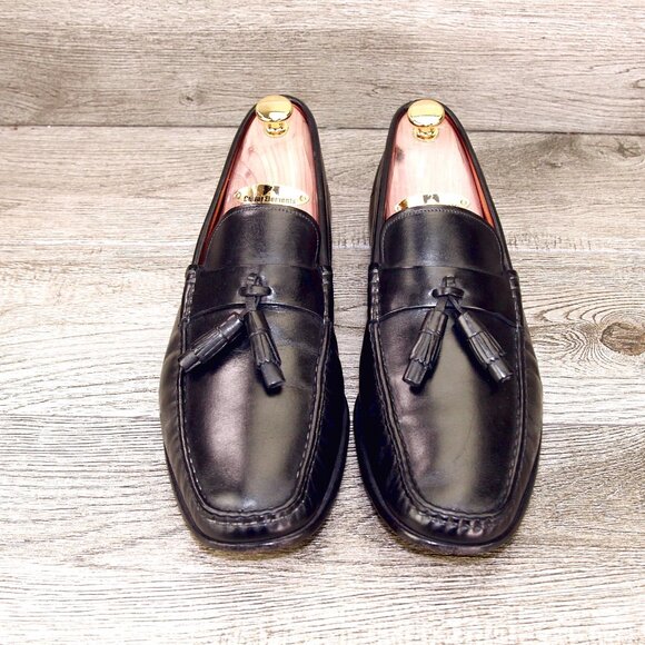 $595 Nordstrom SANTONI Montana Loafer 11 D Black * add $15 Cedar Trees main image 7
